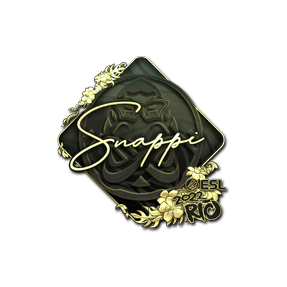 印花 | Snappi(金色)| 2022年里约热内卢锦标赛