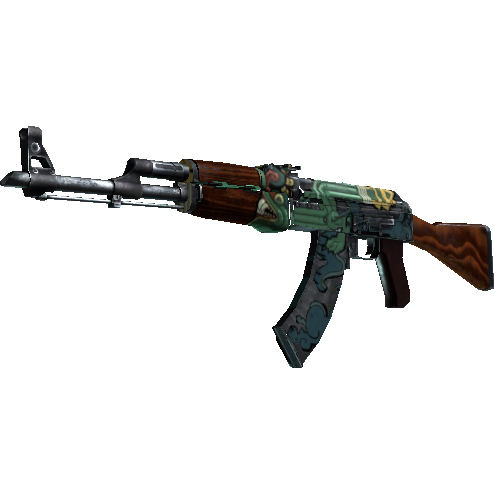AK-47(StatTrak™) | 火蛇 (久经沙场)