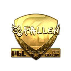 印花 | FalleN(金色)| 2017年克拉科夫锦标赛