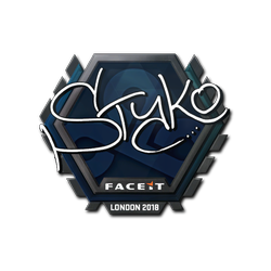 印花 | STYKO | 2018年伦敦锦标赛