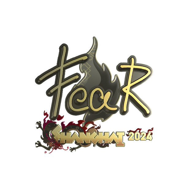 印花 | fEAR(金色)| 2024年上海锦标赛