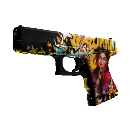 格洛克 18 型(StatTrak™) | 子弹皇后 (破损不堪)