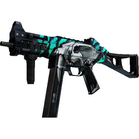 UMP-45 | 野蛮剑齿虎 (破损不堪)