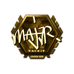 印花 | MAJ3R(金色)| 2018年伦敦锦标赛