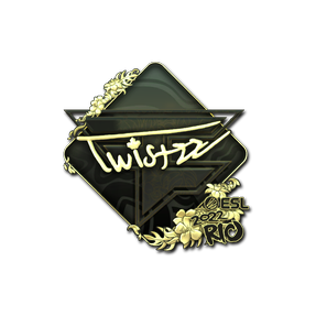印花 | Twistzz(金色)| 2022年里约热内卢锦标赛