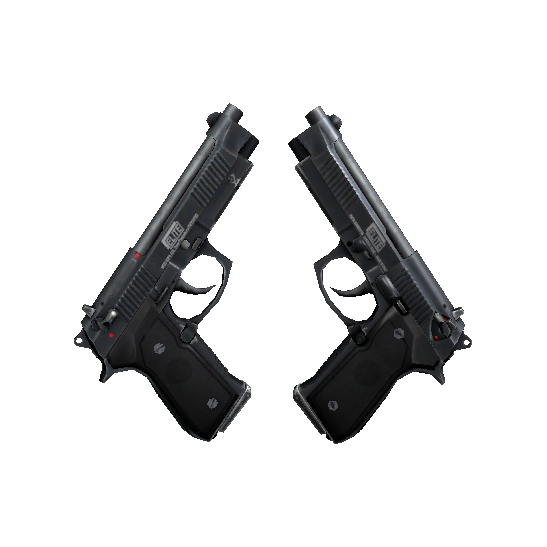 双持贝瑞塔(StatTrak™) | 1.6精英 (破损不堪)