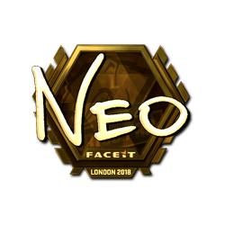 印花 | NEO(金色)| 2018年伦敦锦标赛