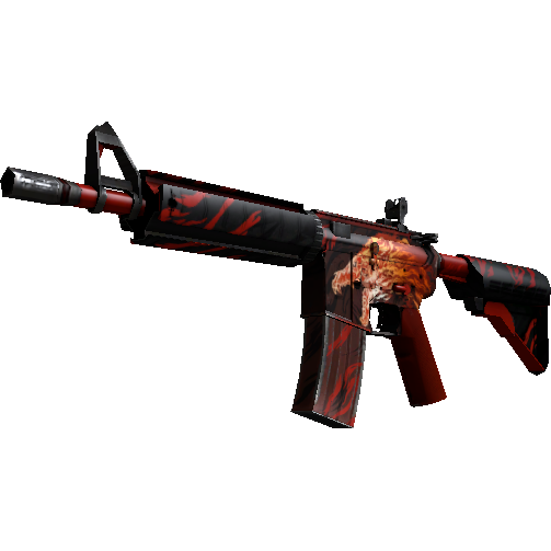 M4A4 | 咆哮 (略有磨损)