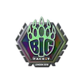印花 | BIG(全息)| 2018年伦敦锦标赛