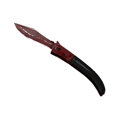 折刀（★ StatTrak™） | 深红之网 (破损不堪)