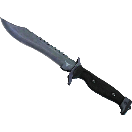 鲍伊猎刀(★ StatTrak™) | 蓝钢 (崭新出厂)