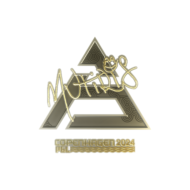 印花 | MUTiRiS(金色)| 2024年哥本哈根锦标赛