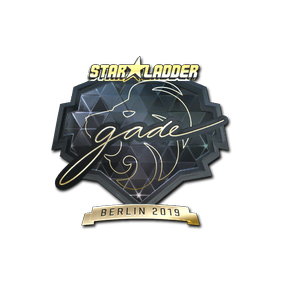印花 | gade(金色)| 2019年柏林锦标赛