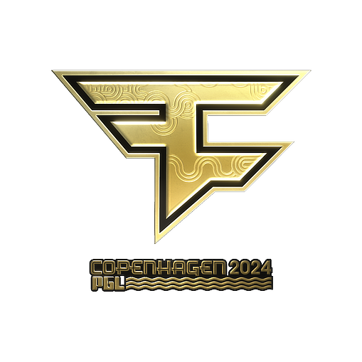 印花 | FaZe Clan(金色)| 2024年哥本哈根锦标赛