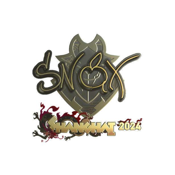 印花 | Snax(金色)| 2024年上海锦标赛