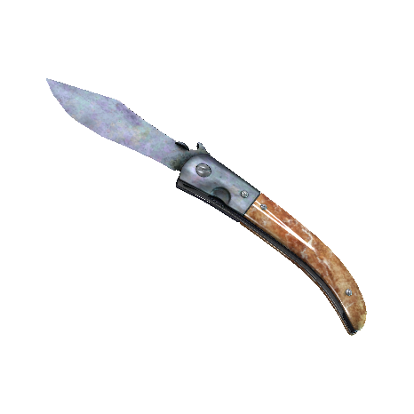 折刀(★ StatTrak™) | 蓝钢 (破损不堪)