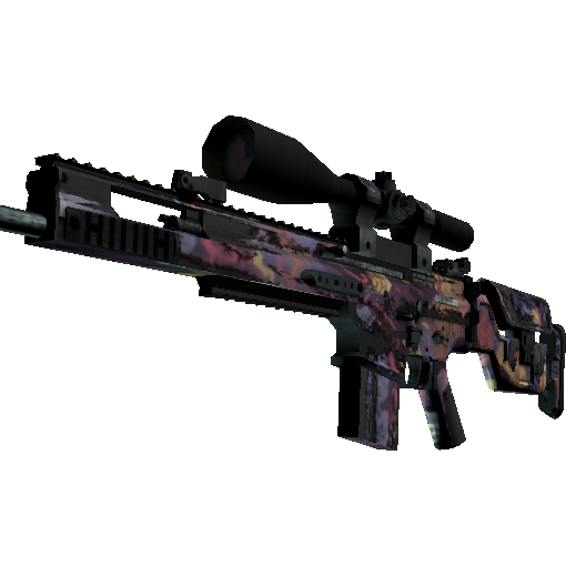 SCAR-20 | 暗夜活死鸡 (久经沙场)