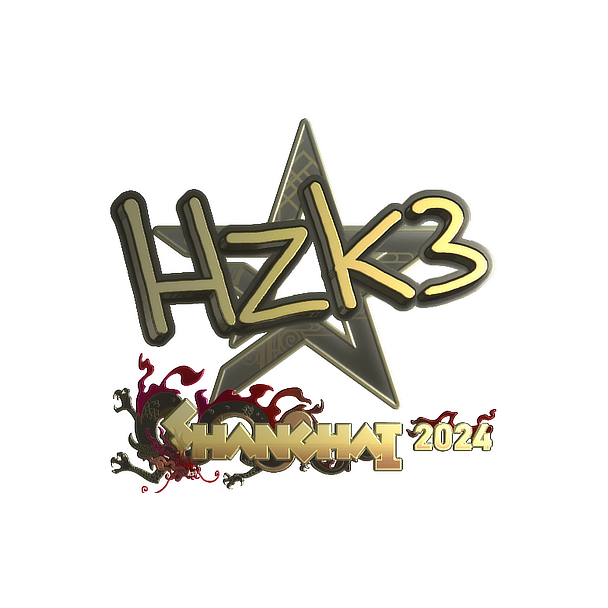 印花 | hallzerk(金色)| 2024年上海锦标赛
