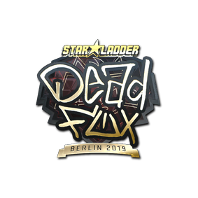 印花 | DeadFox(金色)| 2019年柏林锦标赛