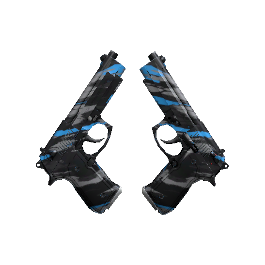 双持贝瑞塔(StatTrak™) | 碎片 (崭新出厂)