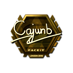 印花 | cajunb(金色)| 2018年伦敦锦标赛