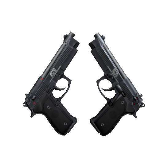 双持贝瑞塔(StatTrak™) | 1.6精英 (略有磨损)