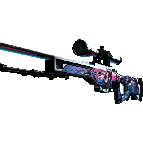 AWP | 黑色魅影 (略有磨损)