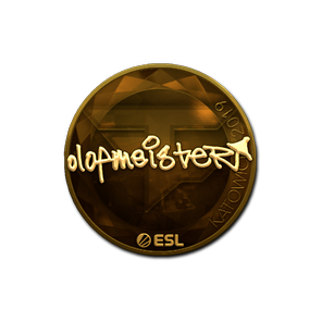 印花 | olofmeister(金色)| 2019年卡托维兹锦标赛