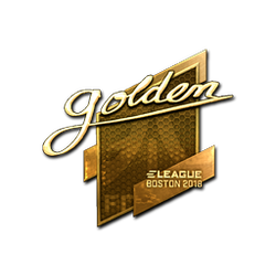 印花 | Golden(金色)| 2018年波士顿锦标赛