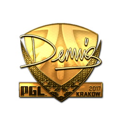 印花 | dennis(金色)| 2017年克拉科夫锦标赛