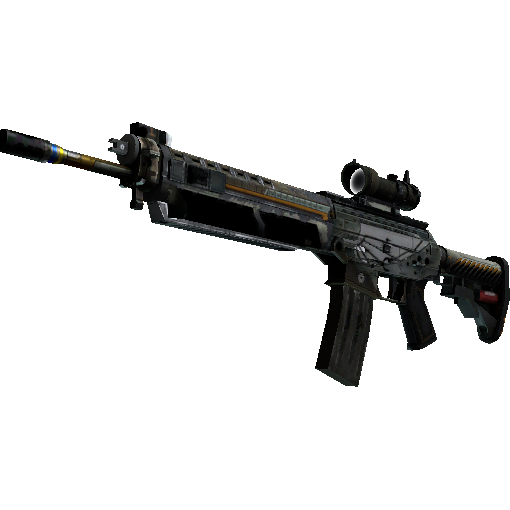 SG 553(StatTrak™) | 轻空 (战痕累累)