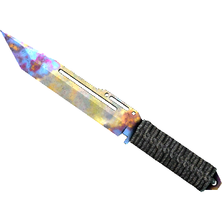 系绳匕首（★ StatTrak™） | 表面淬火 (破损不堪)