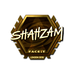 印花 | ShahZaM(金色)| 2018年伦敦锦标赛