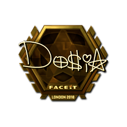 印花 | Dosia(金色)| 2018年伦敦锦标赛