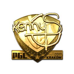 印花 | kennyS(金色)| 2017年克拉科夫锦标赛
