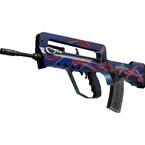 法玛斯(StatTrak™) | 残影 (略有磨损)