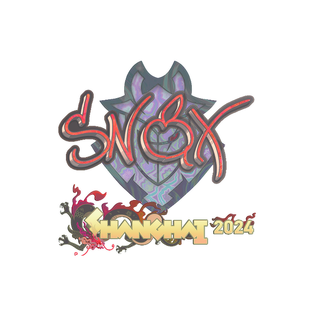 印花 | Snax(全息)| 2024年上海锦标赛