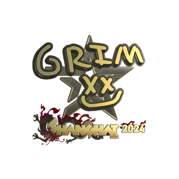 印花 | Grim(金色)| 2024年上海锦标赛