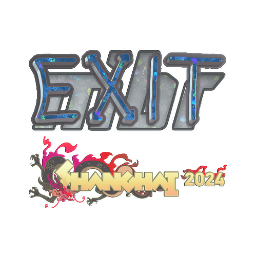 印花 | exit(闪耀)| 2024年上海锦标赛