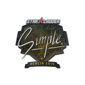 印花 | s1mple | 2019年柏林锦标赛