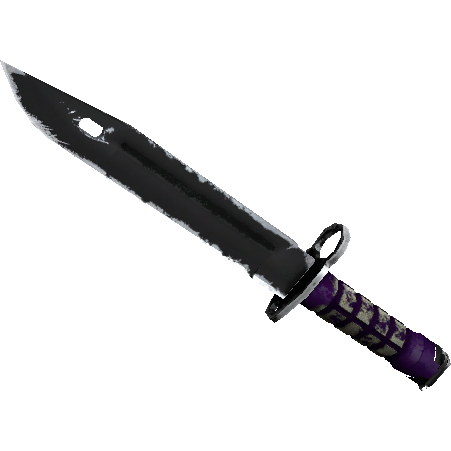 刺刀(★ StatTrak™) | 致命紫罗兰 (久经沙场)