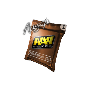 亲笔签名胶囊 | Natus Vincere | 2015年克卢日-纳波卡锦标赛