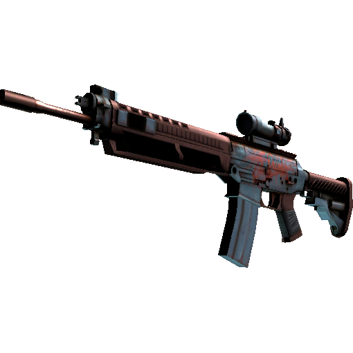 SG 553(StatTrak™) | 锈蚀之刃 (破损不堪)