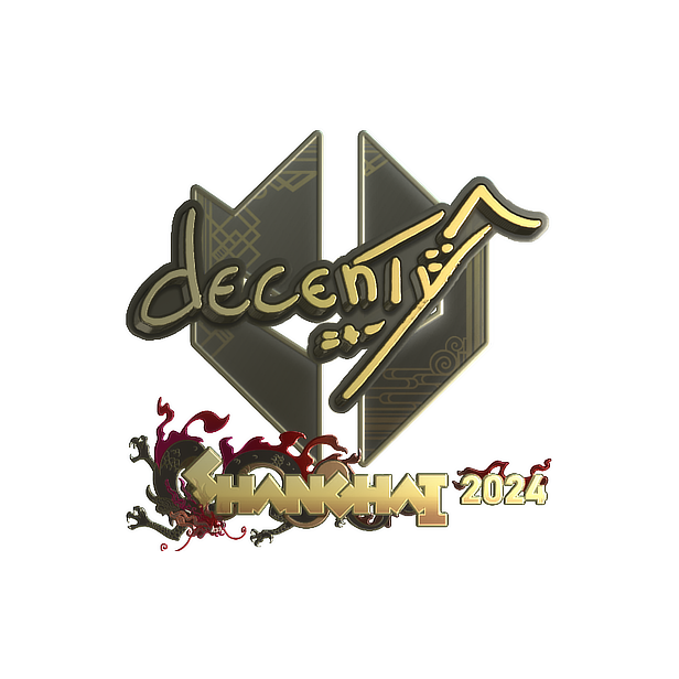 印花 | decenty(金色)| 2024年上海锦标赛