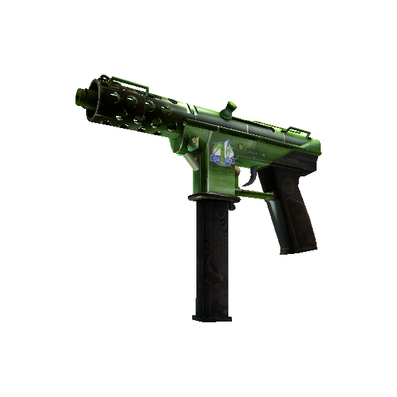 Tec-9 | 青竹伪装 (略有磨损)