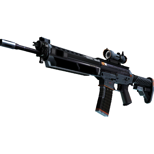 SG 553(StatTrak™) | 幻影 (略有磨损)