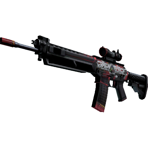 SG 553 | 赛博之力 (略有磨损)