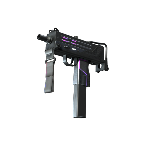 MAC-10(StatTrak™) | 灯箱 (略有磨损)