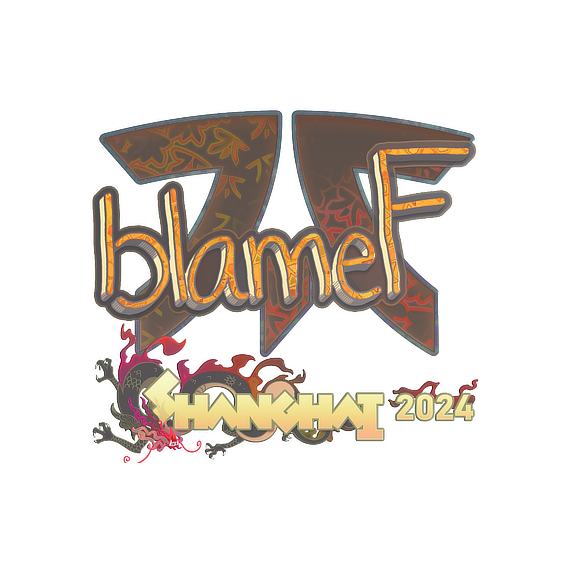 印花 | blameF(全息)| 2024年上海锦标赛