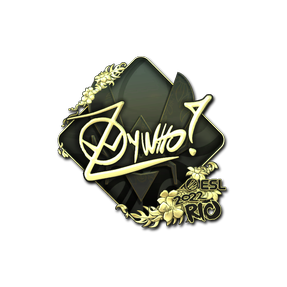 印花 | ZywOo(金色)| 2022年里约热内卢锦标赛